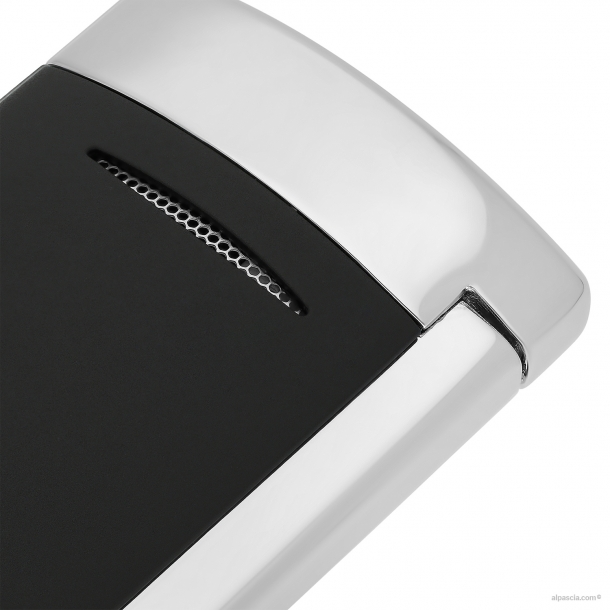 S.T. Dupont MINIJET ACCENDINO CROMO NERO 010815 d