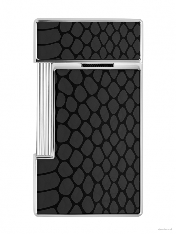 S.T. Dupont Slimmy accendino Laccato nero 028076 c