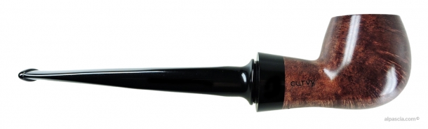 Pipa Al Pascia' Curvy Churchwarden Walnut 02 - D590 b