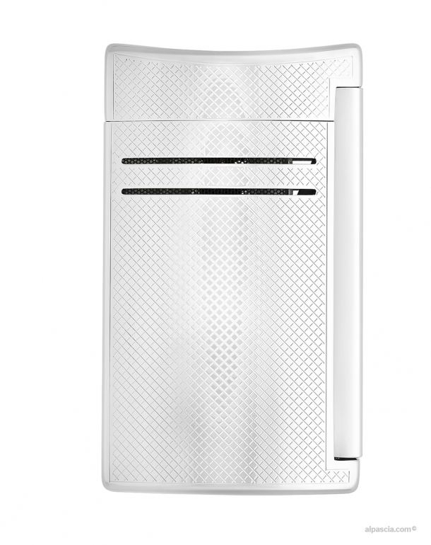 S.T. Dupont MAXIJET ACCENDINO LACCATO ARGENTO 020157N a