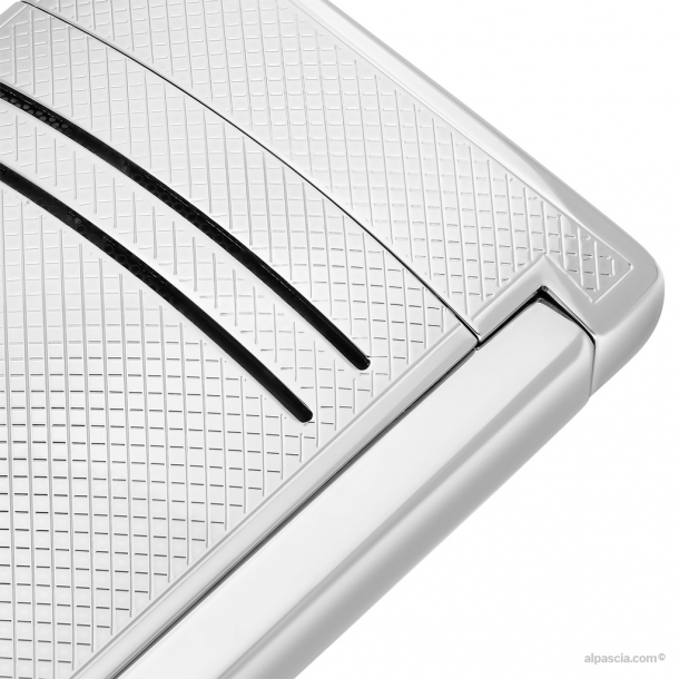 S.T. Dupont MAXIJET ACCENDINO LACCATO ARGENTO 020157N d