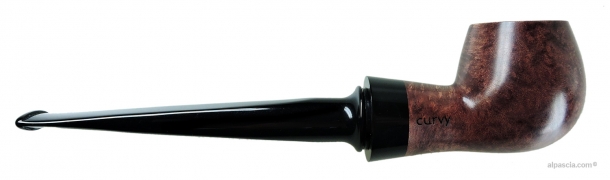 Pipa Al Pascia' Curvy Churchwarden Walnut 02 - D597 b