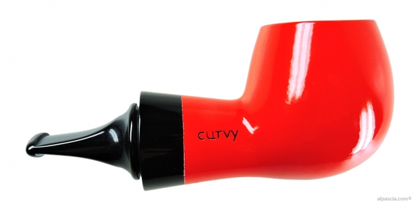 Pipa Al Pascia' Curvy Red Polished 02 - D613 b