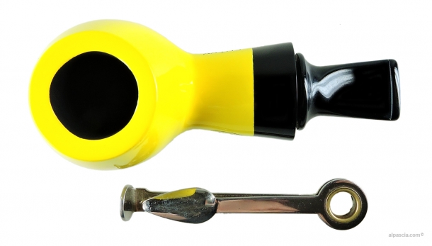 Al Pascia' Curvy Yellow Polished 02 - pipe D611 d