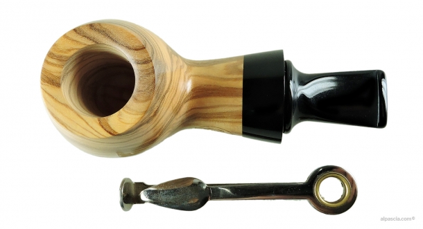 Al Pascia' Curvy Red Polished 02 - pipe D642 d