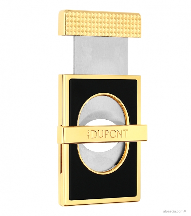 S.T. Dupont Taglia Sigari Slim Black/Golden 003482 c