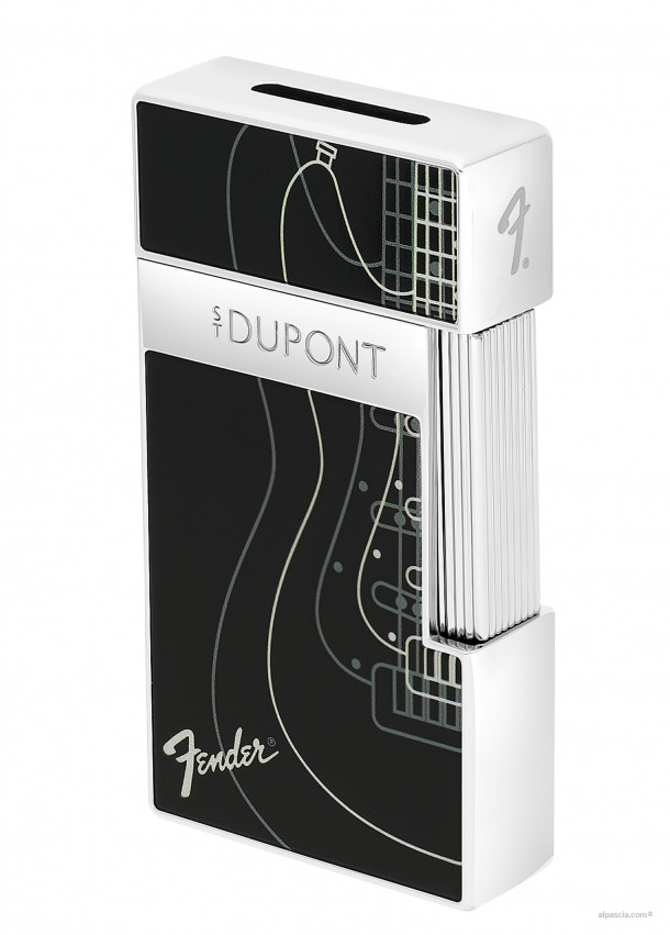 S.T. Dupont Biggy Fender lacquered black 025025 a