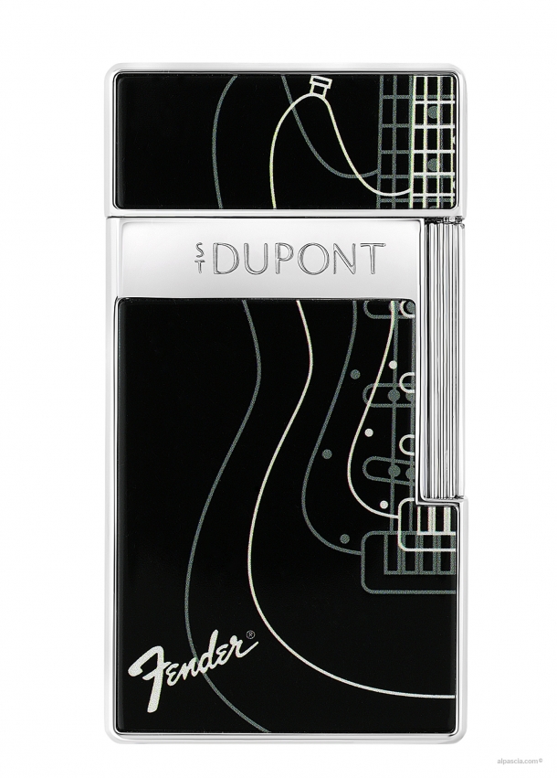 S.T. Dupont Biggy Fender lacquered black 025025 b