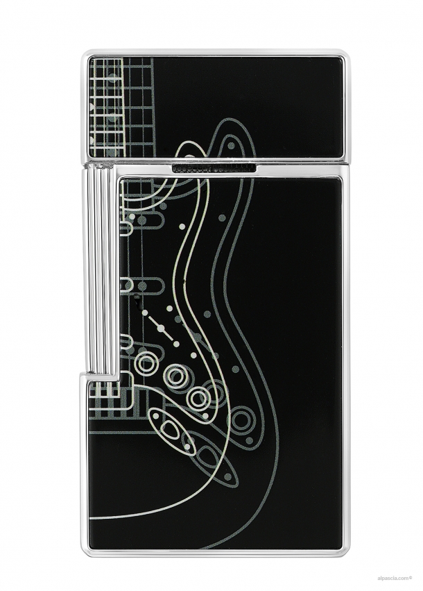S.T. Dupont Biggy Fender lacquered black 025025 c
