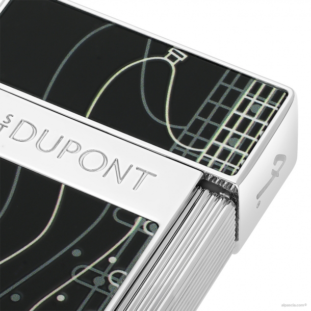 S.T. Dupont Biggy Fender lacquered black 025025 d