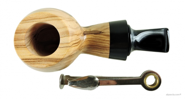 Al Pascia' Curvy Red Polished 02 - pipe D659 d