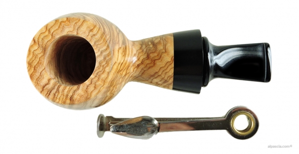 Al Pascia' Curvy Red Polished 02 - pipe D660 d