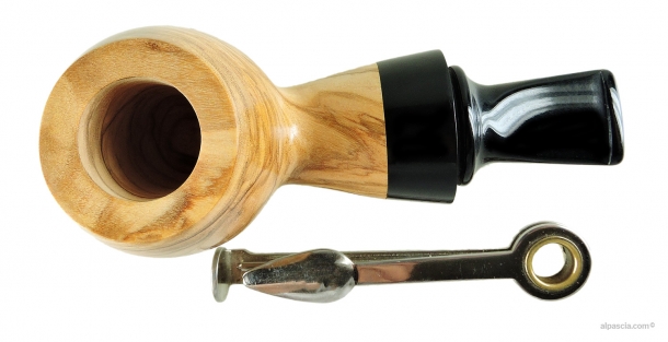 Al Pascia' Curvy Red Polished 02 - pipe D661 d