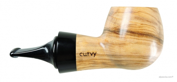 Al Pascia' Curvy Red Polished 02 - pipe D667 b