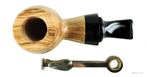 Al Pascia' Curvy Red Polished 02 - pipe D668 d