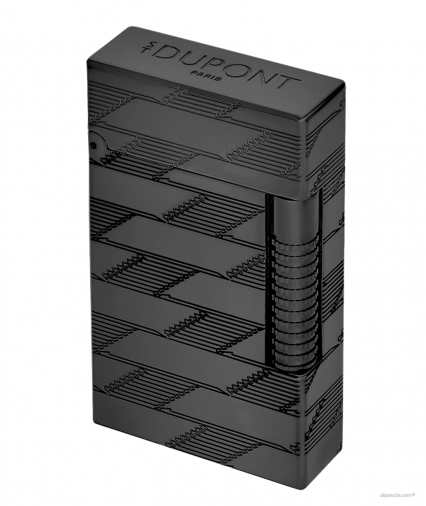 S.T. Dupont Le Grand Guilloché lighter black C23179 - Lighter a