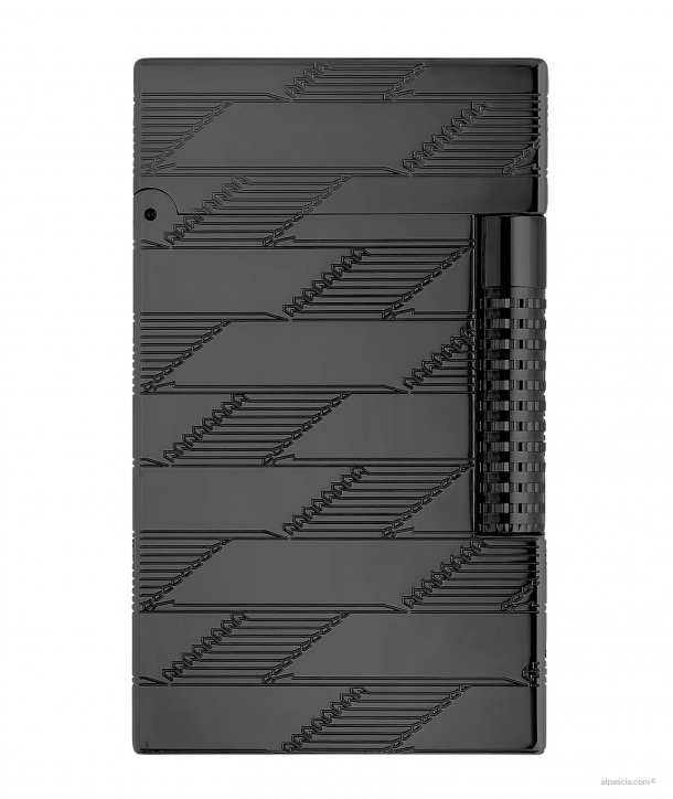S.T. Dupont Le Grand Guilloché lighter black C23179 - Lighter b