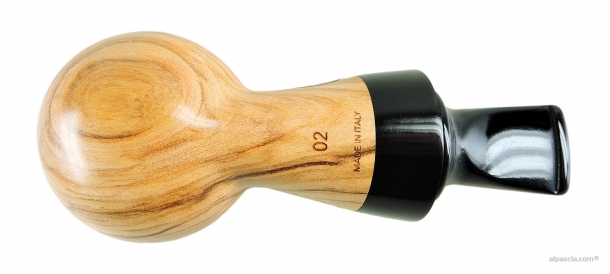 Pipa Al Pascia' Curvy Olive Wood 02 - D674 c