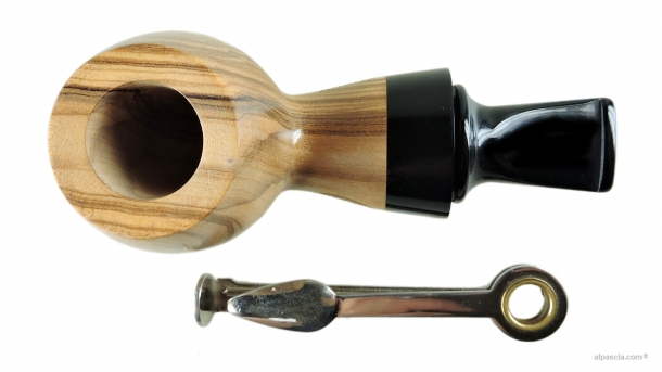 Pipa Al Pascia' Curvy Olive Wood 02 - D675 d
