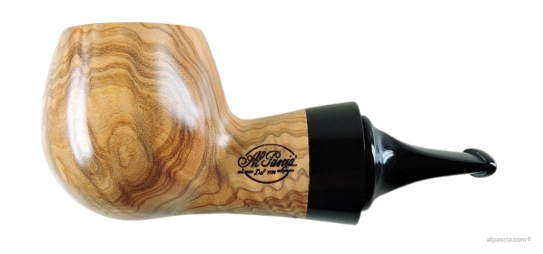 Pipa Al Pascia' Curvy Olive Wood 02 - D677 a