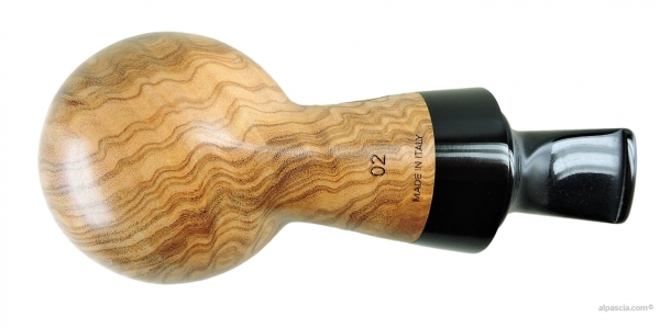 Pipa Al Pascia' Curvy Olive Wood 02 - D677 c