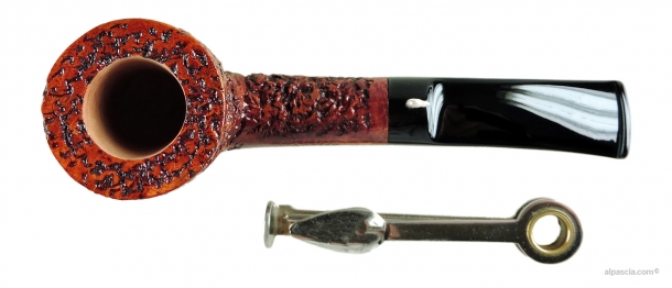 L'Anatra Rusticated smoking pipe 788 d