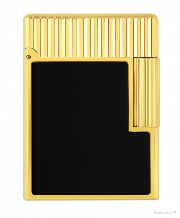 S.T. Dupont lighter Line 1 black/gold C14120