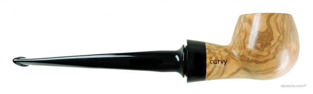 Al Pascia' Curvy Olive Wood 02 - pipe D685 b