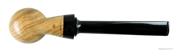 Al Pascia' Curvy Olive Wood 02 - pipe D686 C