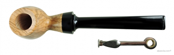 Al Pascia' Curvy Olive Wood 02 - pipe D686 d