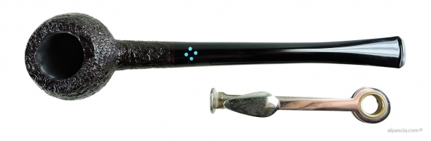 SASIENI 4 DOT RUFF ROOT DARK smoking pipe 010 d