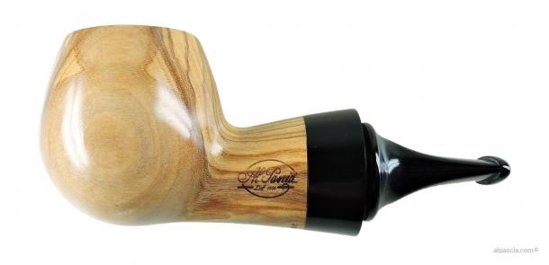 AL PASCIA' CURVY OLIVE WOOD 02 - REVERSE CALABASH - FILTRO 9MM