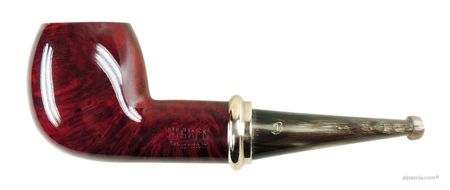 Pipa BigBen Phantom 2 Tone Red Polish 420 - 1222 a