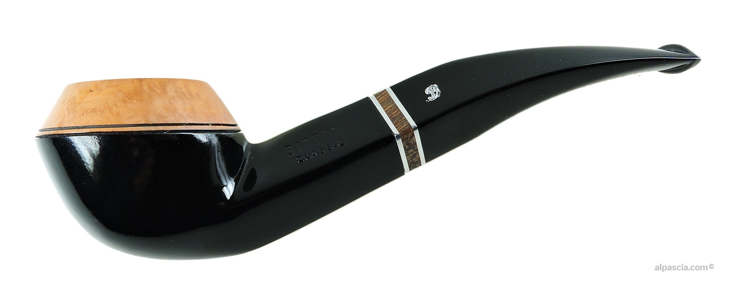 Big Ben Classic Black Polish 472 - 9MM Filter side view - pipe 1226a