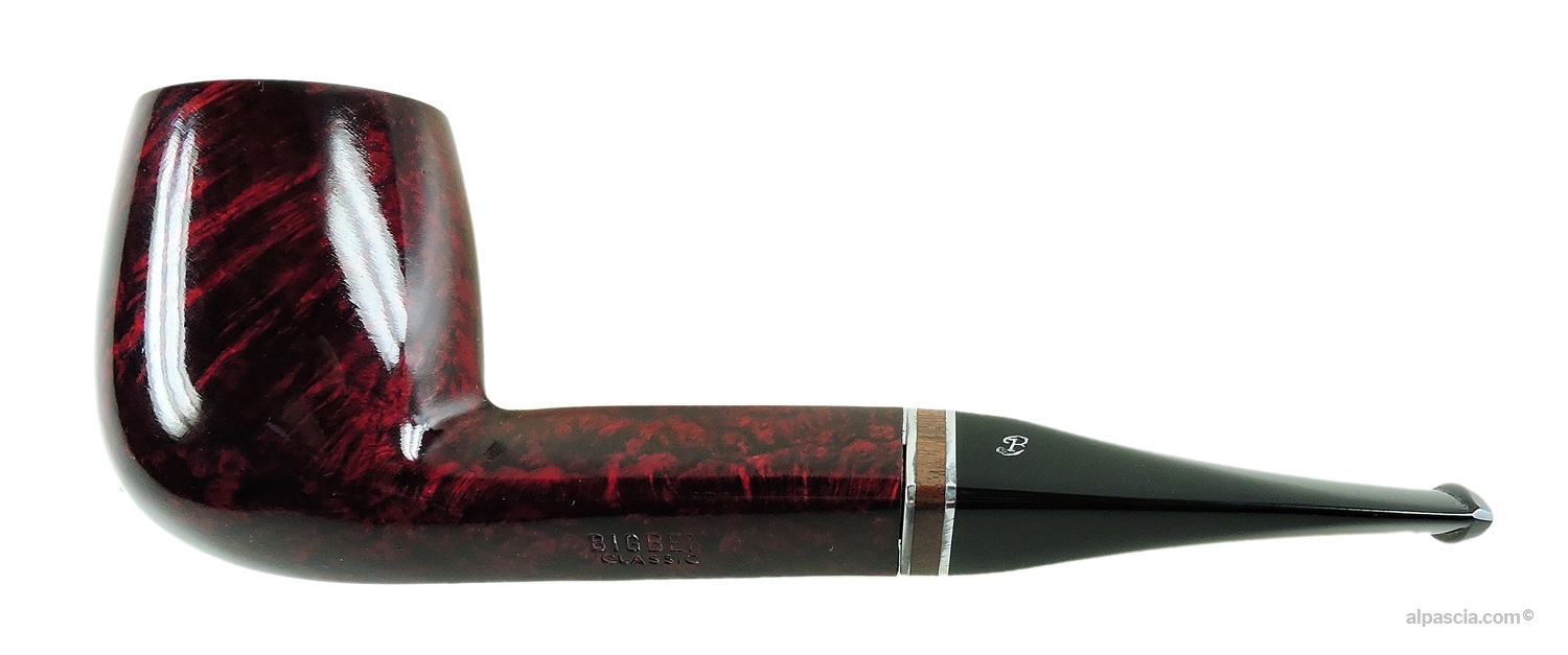 BIG BEN CLASSIC 2 TONE RED POLISH 512 - 9MM Filter pipe - side view - 1228