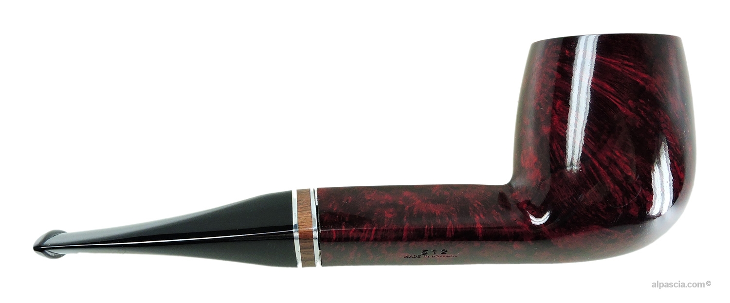 BIG BEN CLASSIC 2 TONE RED POLISH 512 - 9MM Filter pipe - detail - 1228