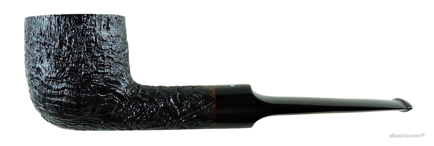 SASIENI 4 DOT RUFF ROOT DARK pipe - side view - 043