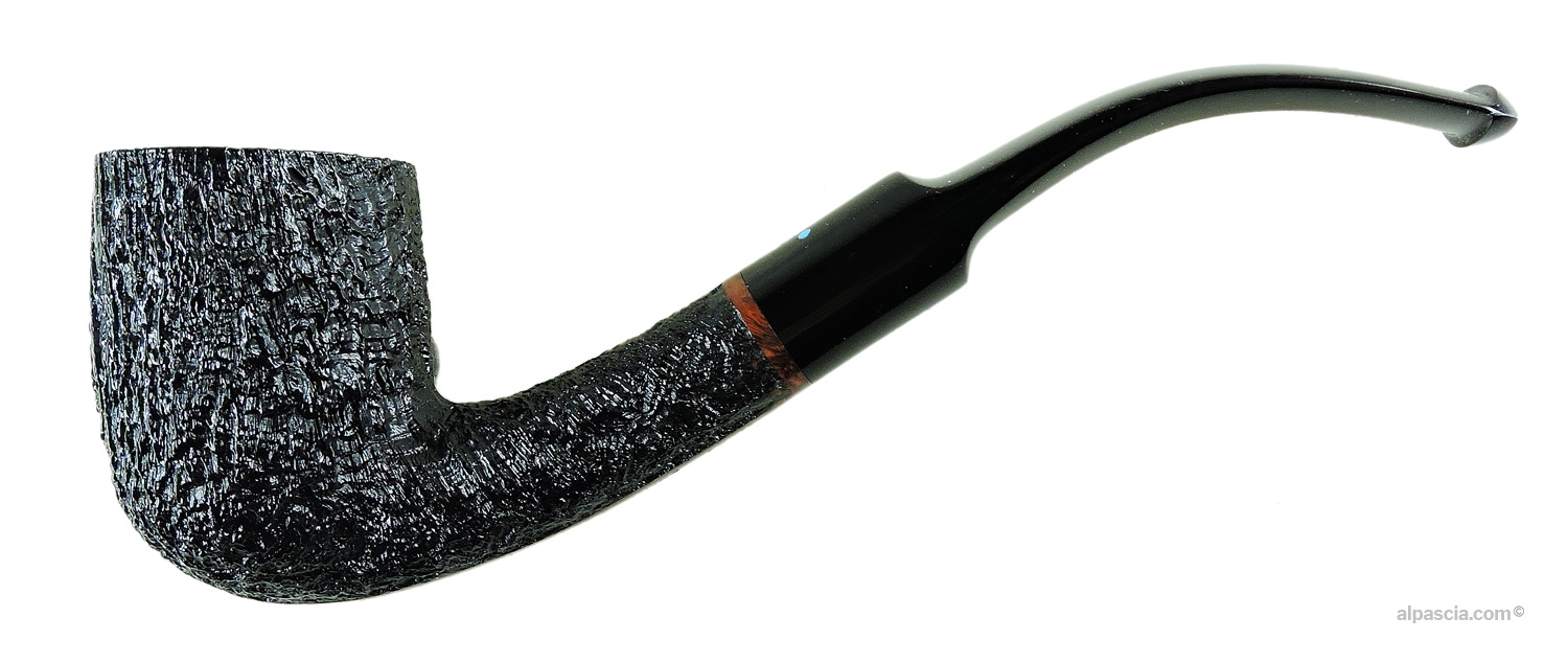 SASIENI 4 DOT RUFF ROOT DARK pipe - side view - 044