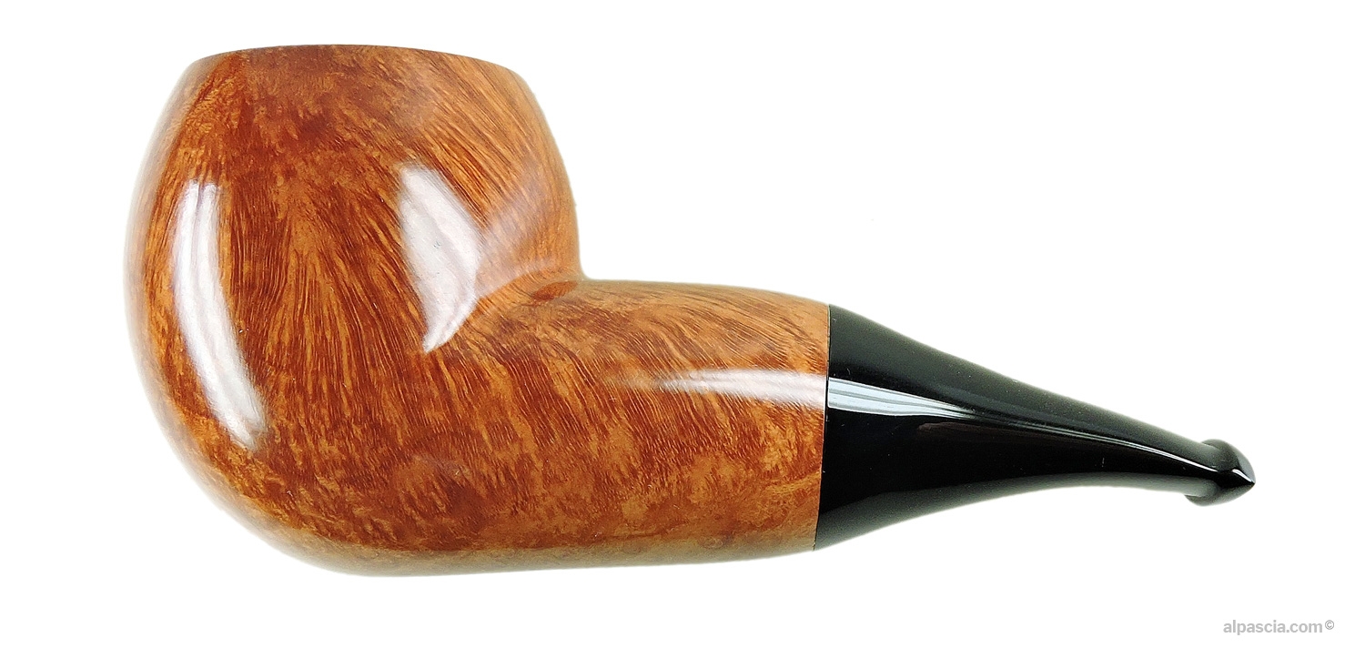 Valbruna smooth natural 2 jellyfish pipe - side view - 007a