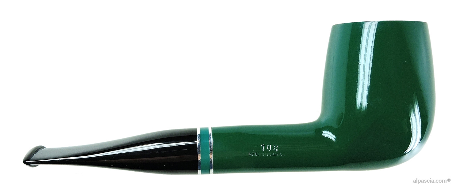 Pipa Big Ben Classic Green Polish 108  - 1229 - laterale
