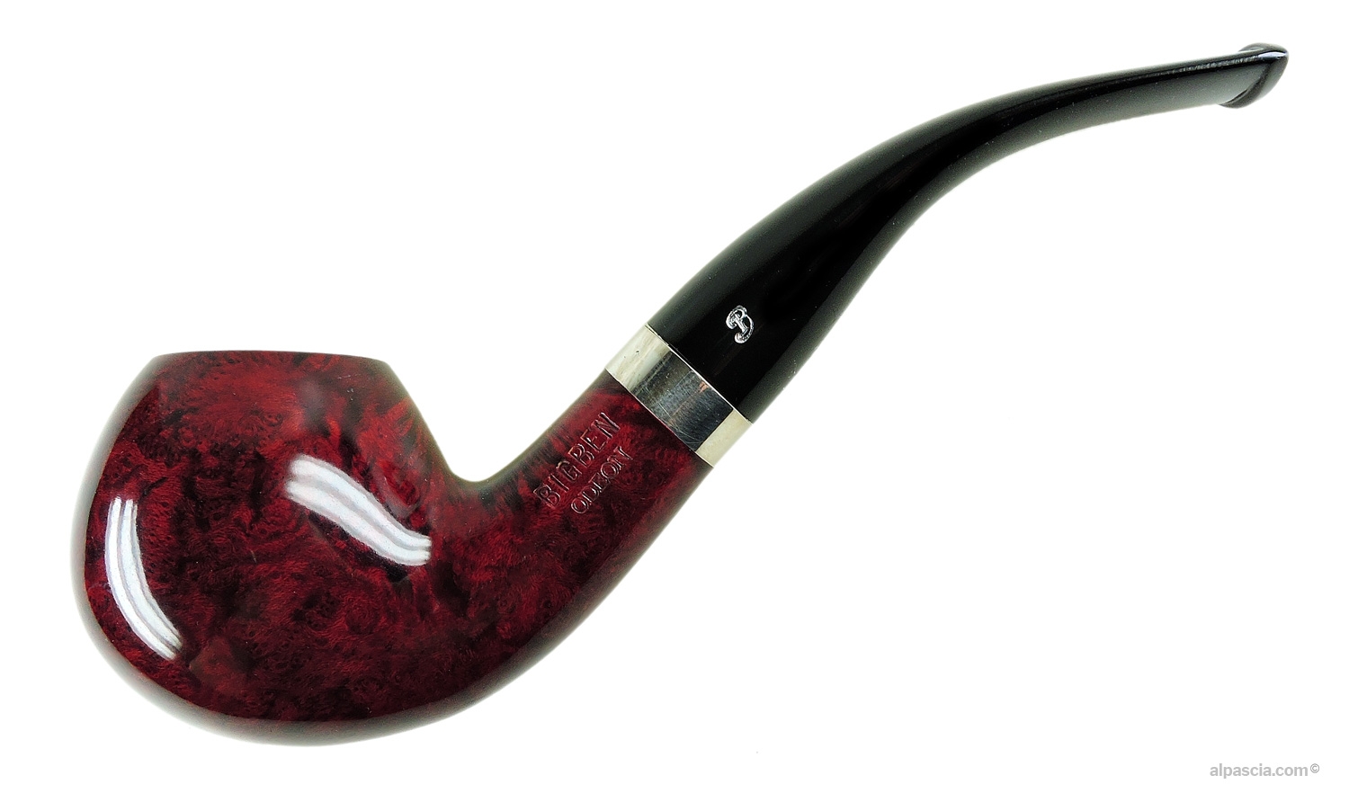 Pipa BigBen Odeon Two Tone Red 502  - 1232 a - vista laterale