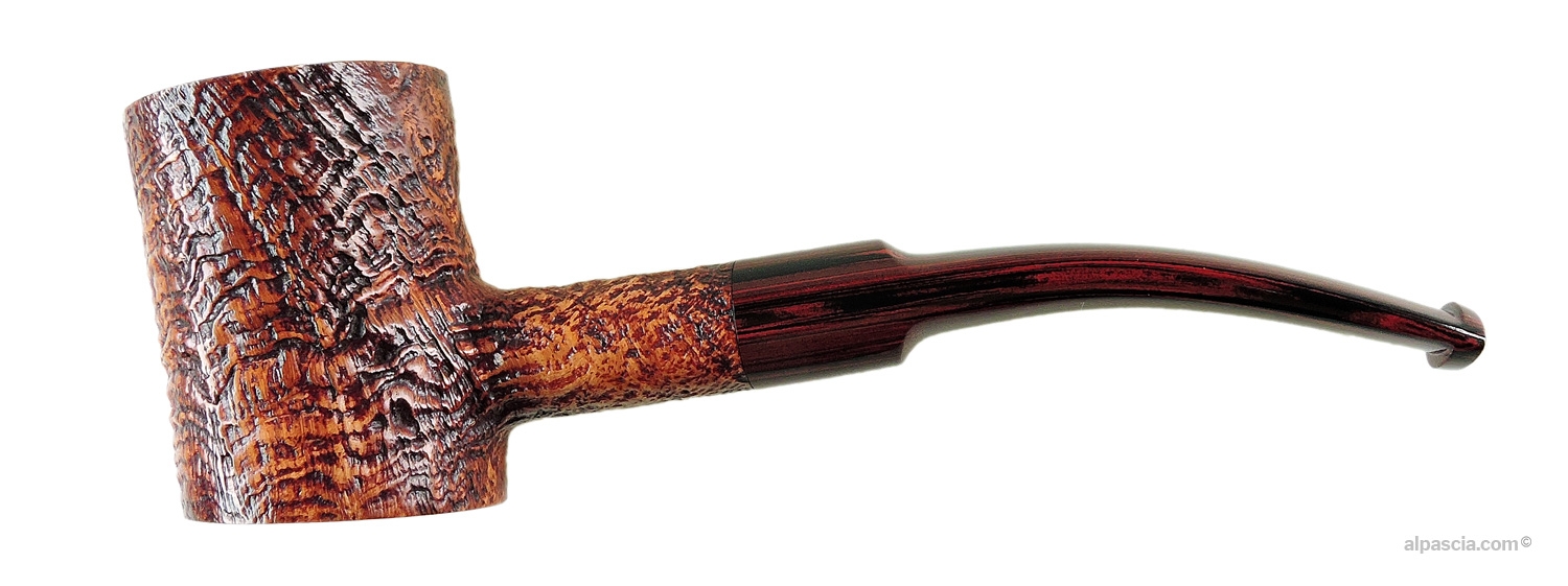 Vista laterale della Pipa Dunhill County 5220 Gruppo 5 - G128A