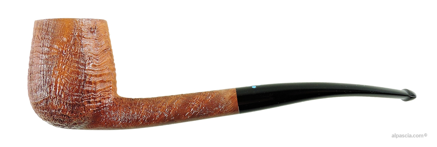 Side view of the SASIENI 4 DOT NATURAL pipe 046 a 