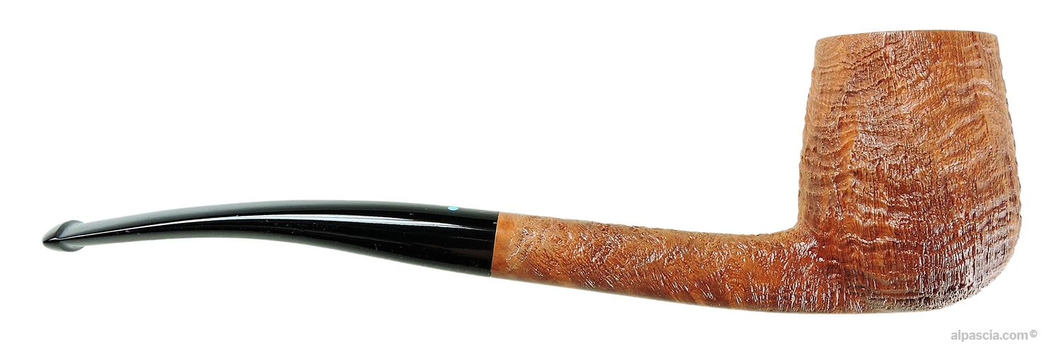 Other side view of the SASIENI 4 DOT NATURAL pipe 046 b