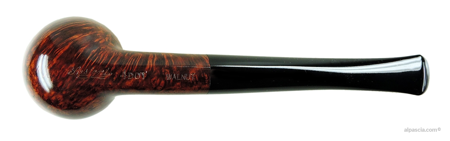SASIENI 4 DOT WALNUT pipe 047 - bottom view