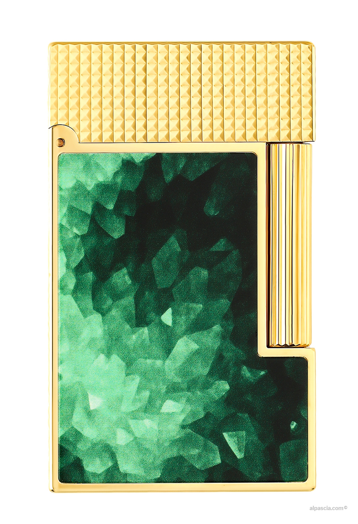 S.T. Dupont Line 2 Geode Green C16036CL -  front view