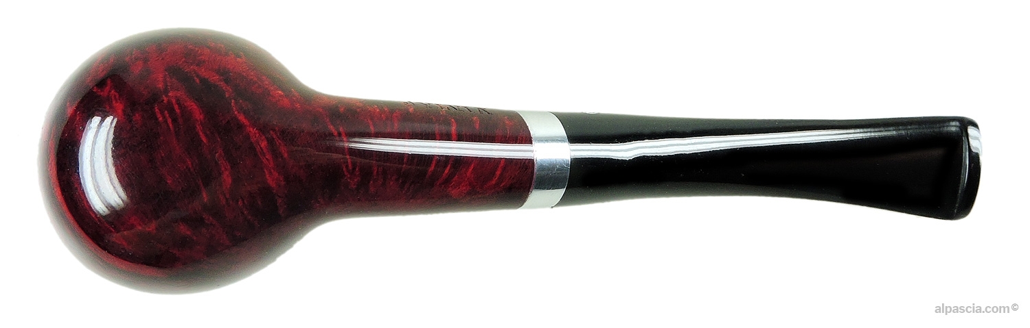 BIG BEN SYLVIA 2 TONE RED POLISH 802 - 9MM Filter - pipe 1236c - bottom view