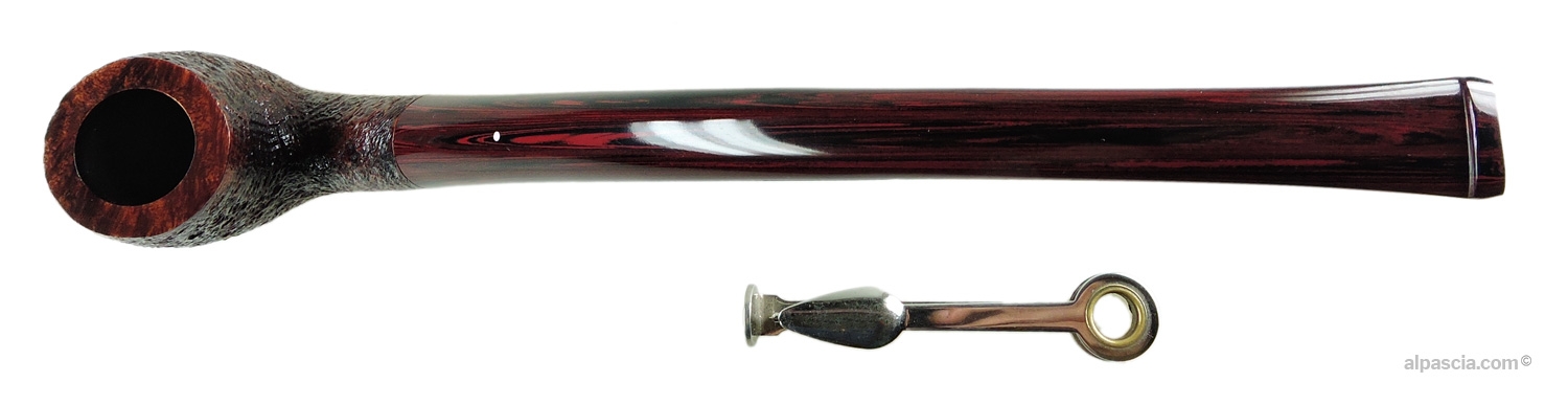 Pipa Dunhill Churchwarden Cumberland 4602 Gruppo 4 G137d - alto