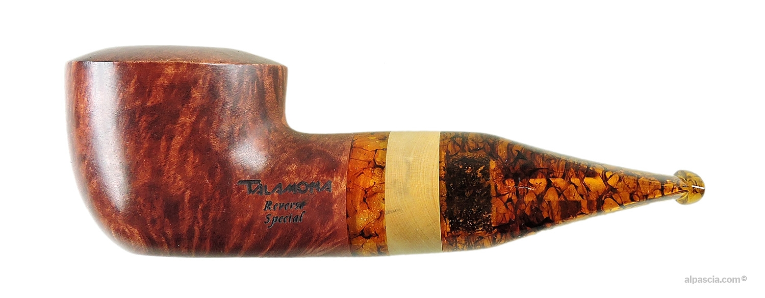 Talamona Reverse Special Liscia pipe 104a - side view