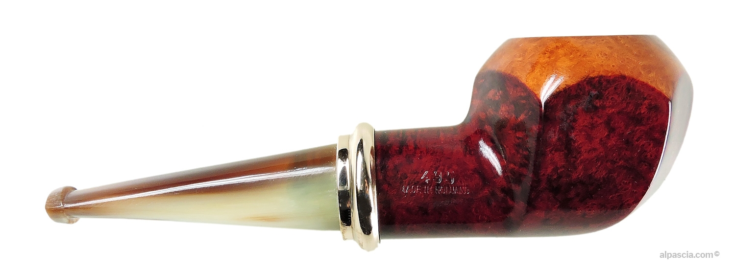BIG BEN PHANTOM 2 TONE RED POLISH 495 - 9MM Filter - pipe 1237b - other side